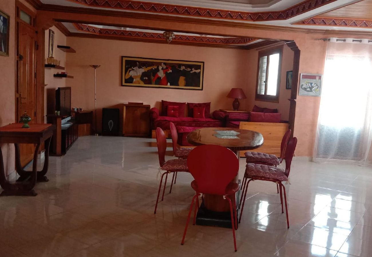 Apartment in Essaouira - Appartement terrasse vue Océan 2 chambres quartier calme