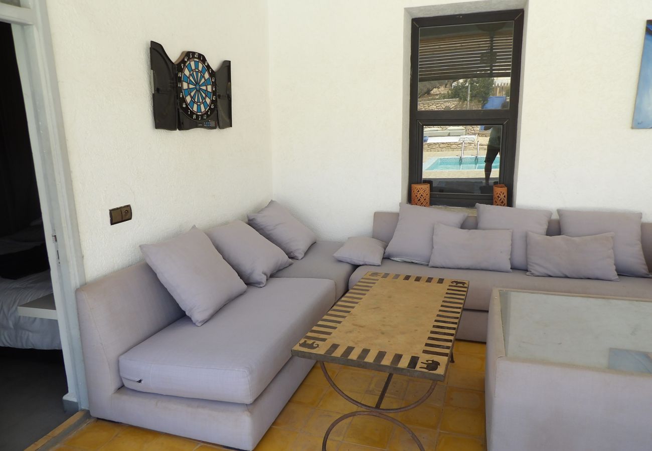 Villa in Essaouira - Villa climatisée avec piscine privée à 15 mn des plages
