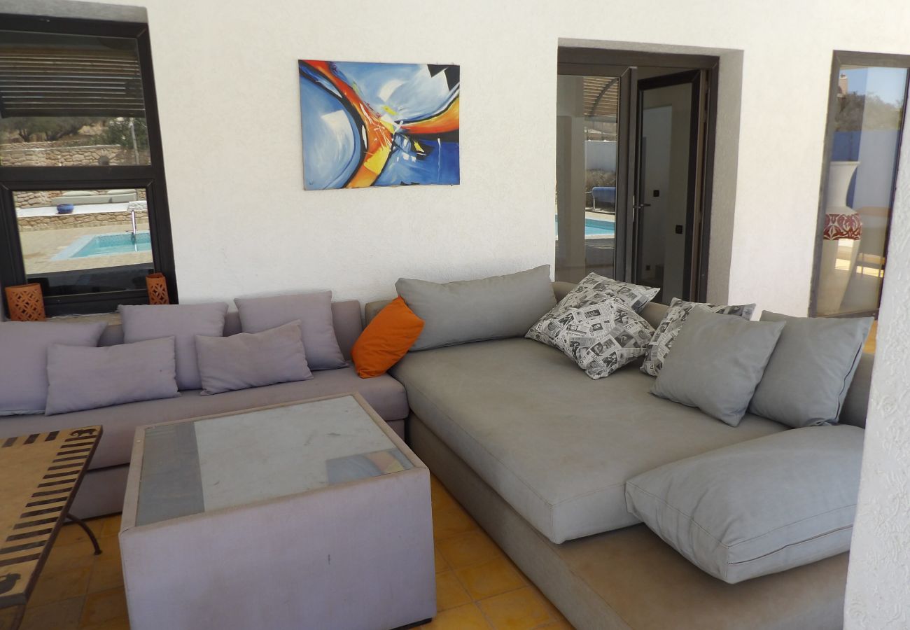 Villa in Essaouira - Villa climatisée avec piscine privée à 15 mn des plages