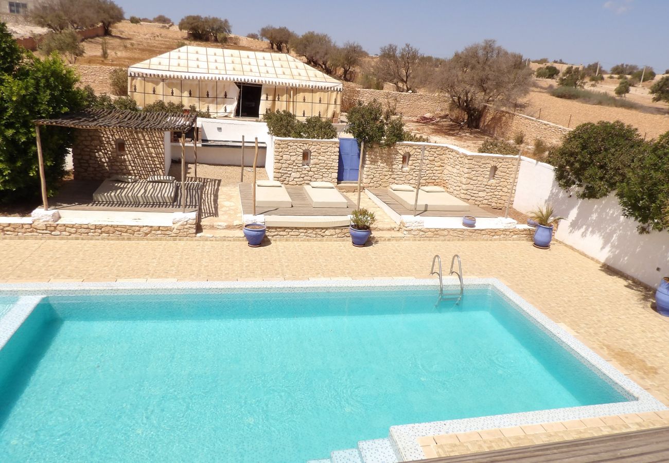 Villa in Essaouira - Villa climatisée avec piscine privée à 15 mn des plages