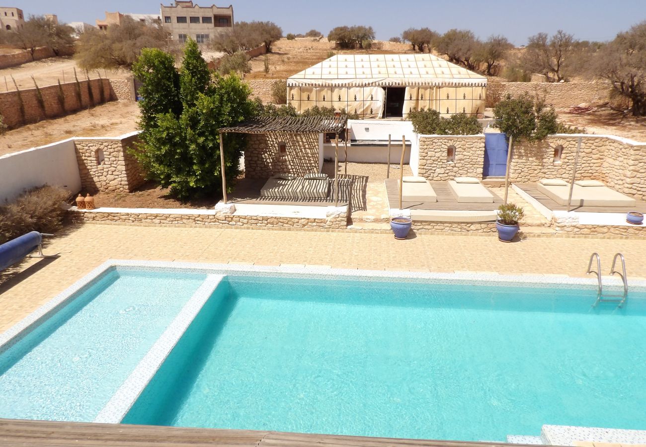 Villa in Essaouira - Villa climatisée avec piscine privée à 15 mn des plages