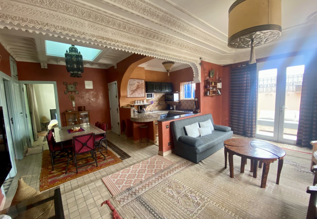 Apartment in Essaouira - Appartement vue lointaine  océan 4/6 couchages