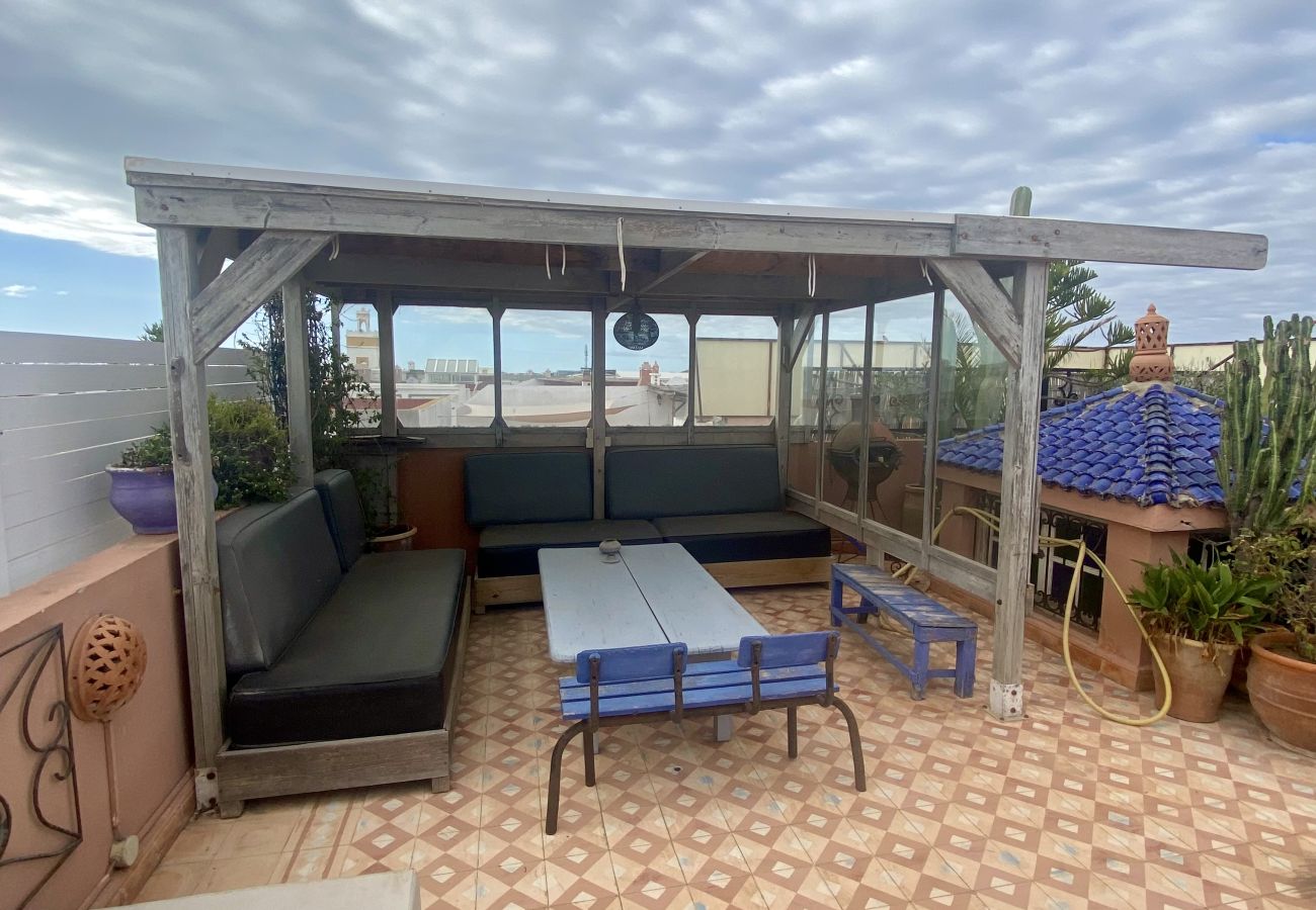 Apartment in Essaouira - Appartement vue lointaine  océan 4/6 couchages