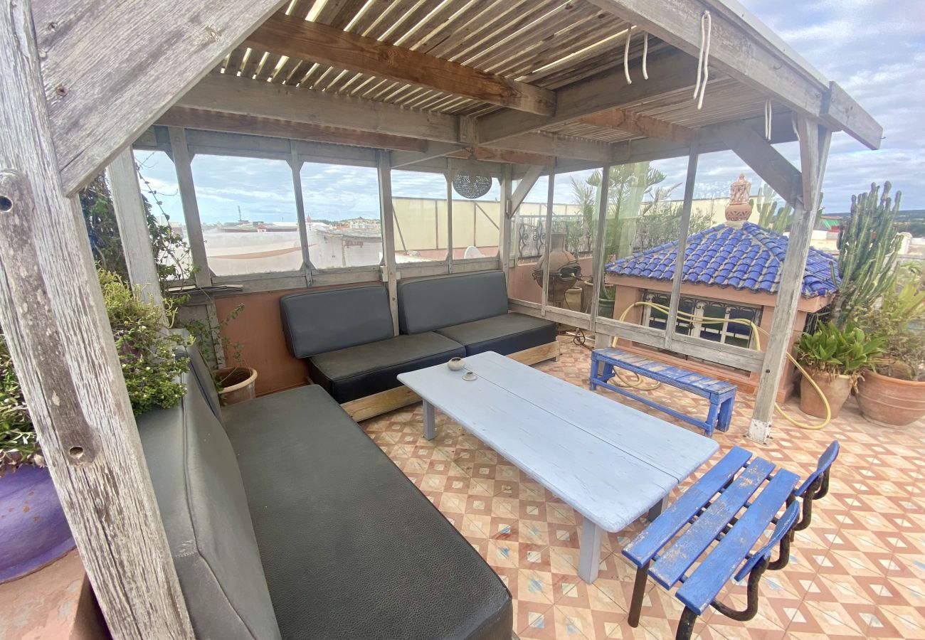 Apartment in Essaouira - Appartement vue lointaine  océan 4/6 couchages