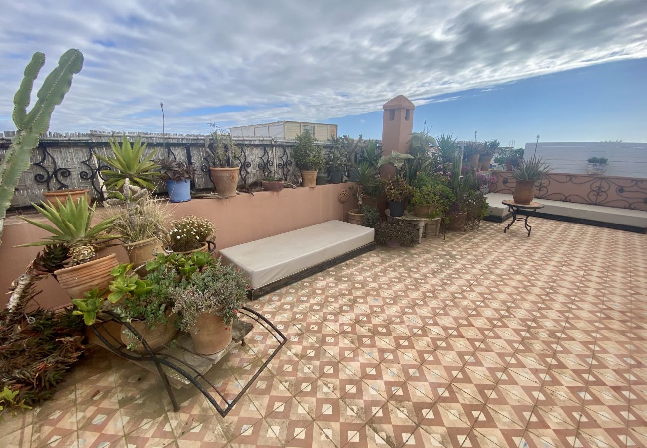 Apartment in Essaouira - Appartement vue lointaine  océan 4/6 couchages