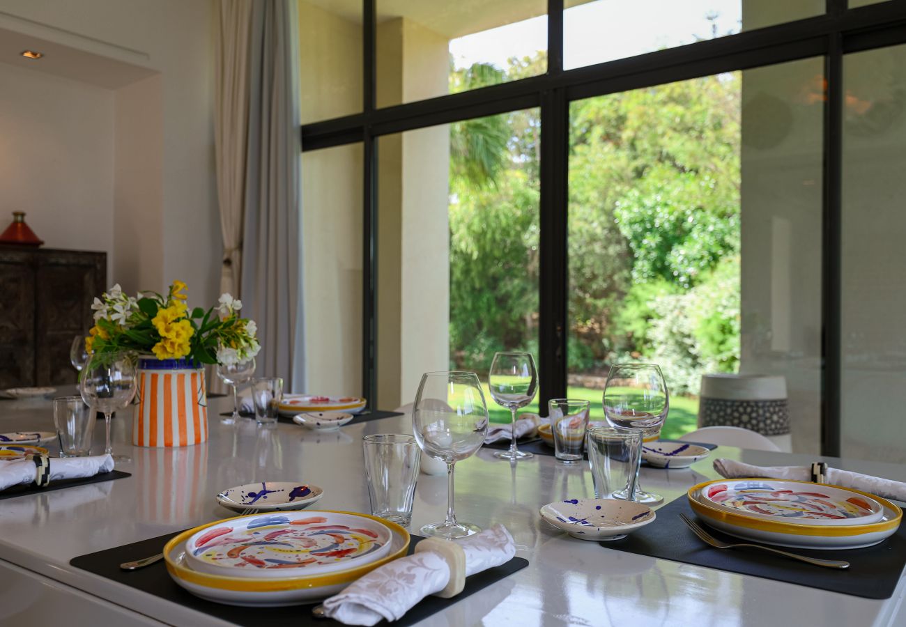 Villa in Essaouira - Villa Okavanga sur le golf, piscine chauffée