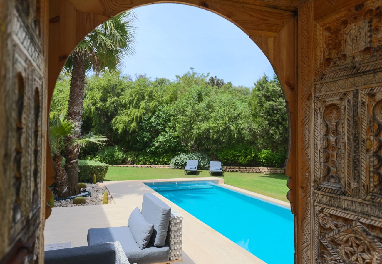 Villa in Essaouira - Villa Okavanga sur le golf, piscine chauffée