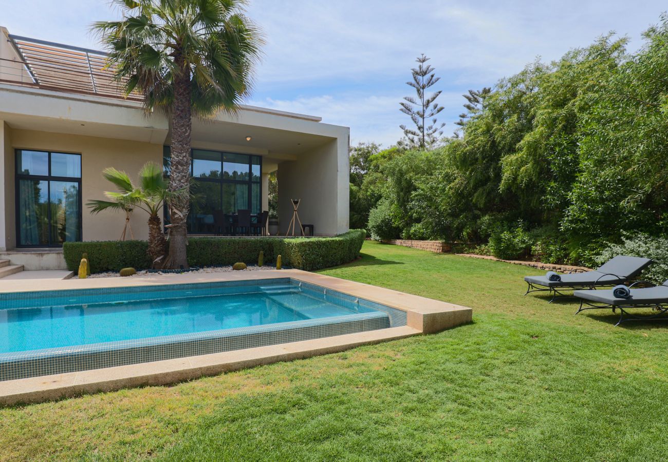Villa in Essaouira - Villa Okavanga sur le golf, piscine chauffée