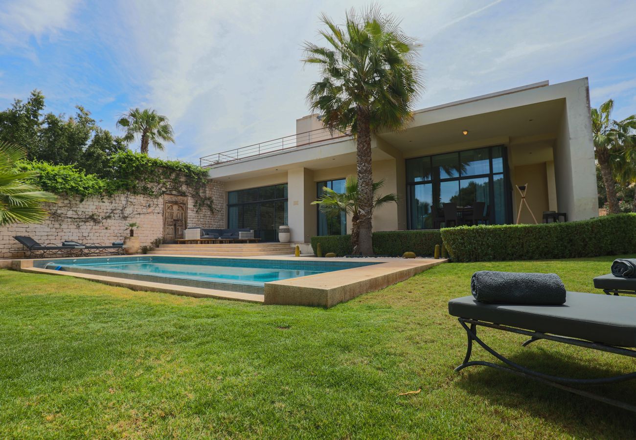Villa in Essaouira - Villa Okavanga sur le golf, piscine chauffée