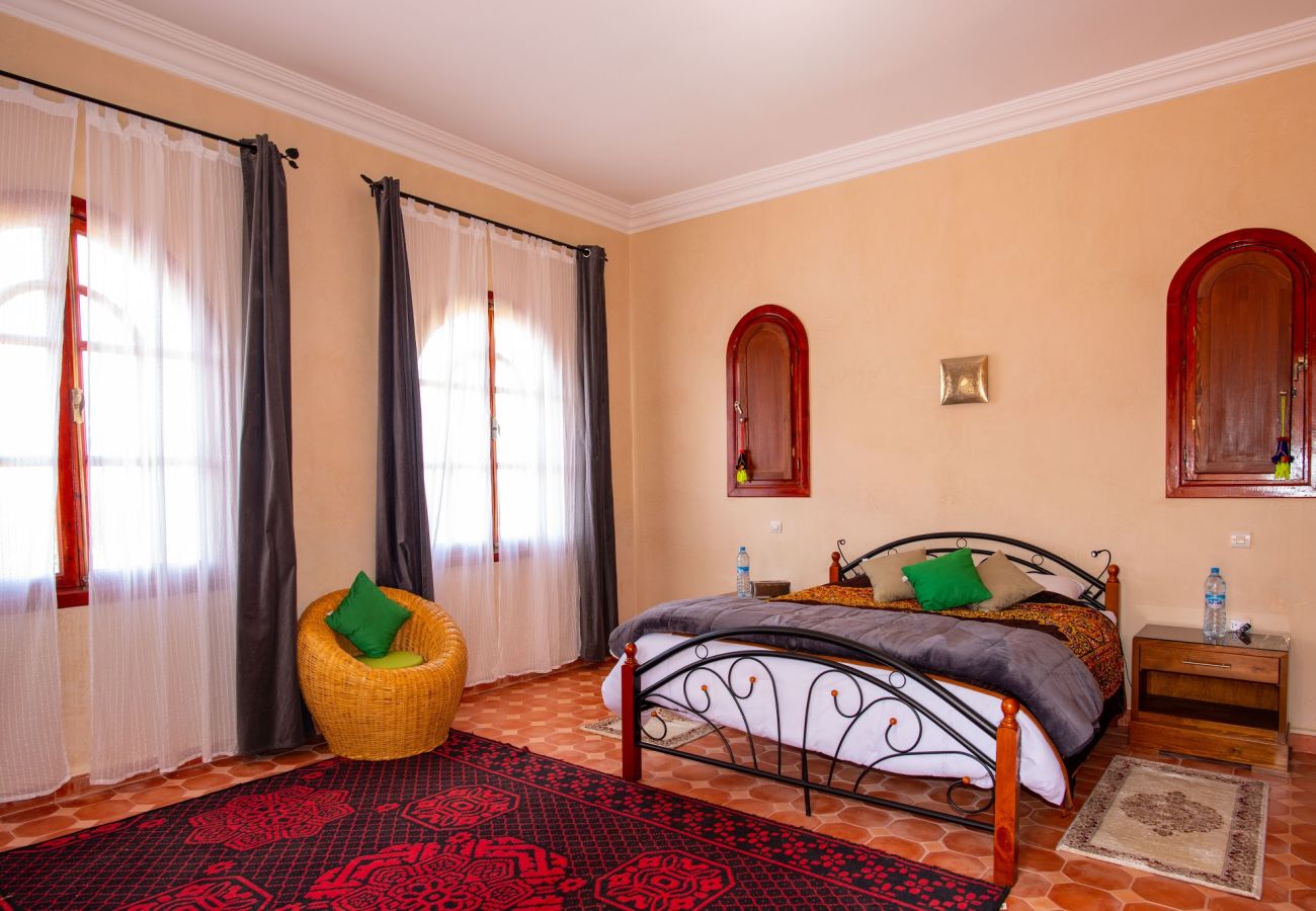 Chambres d'hôtes à Essaouira - Chambre Bouzama petit-déjeuner compris,  vue Piscine