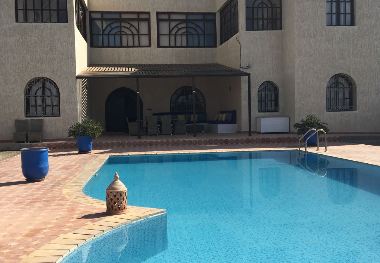 Chambres d'hôtes à Essaouira - Chambre Bouzama petit-déjeuner compris,  vue Piscine
