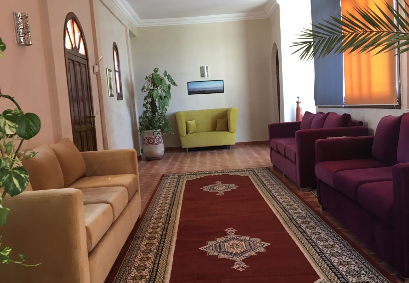 Chambres d'hôtes à Essaouira - Chambre Bouzama petit-déjeuner compris,  vue Piscine