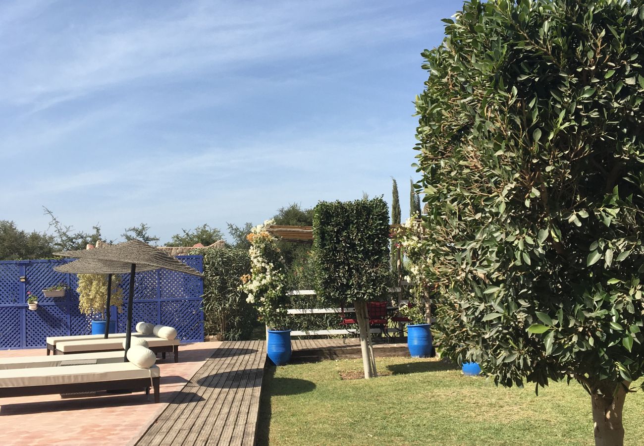 Chambres d'hôtes à Essaouira - Chambre Bouzama petit-déjeuner compris,  vue Piscine