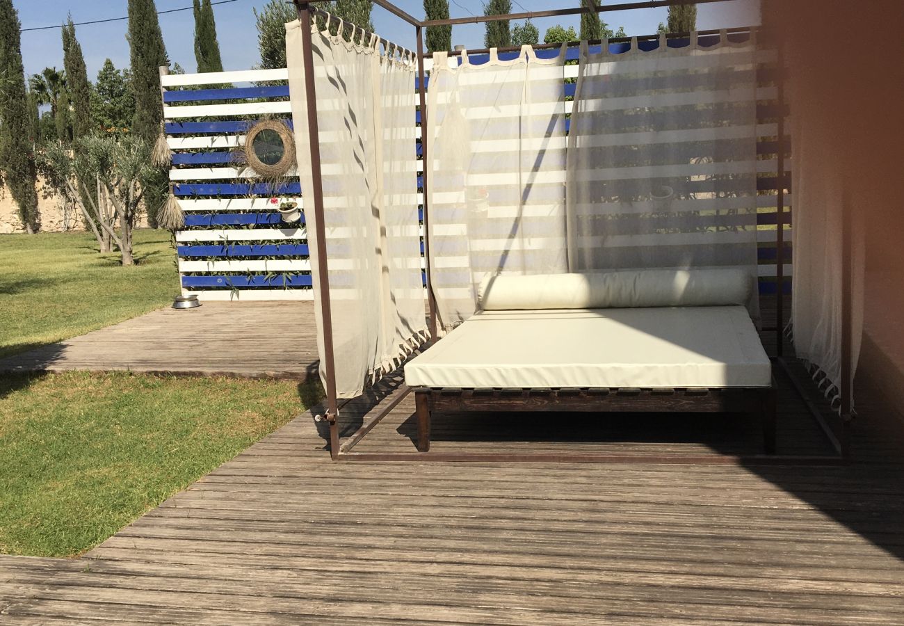 Chambres d'hôtes à Essaouira - Chambre Bouzama petit-déjeuner compris,  vue Piscine