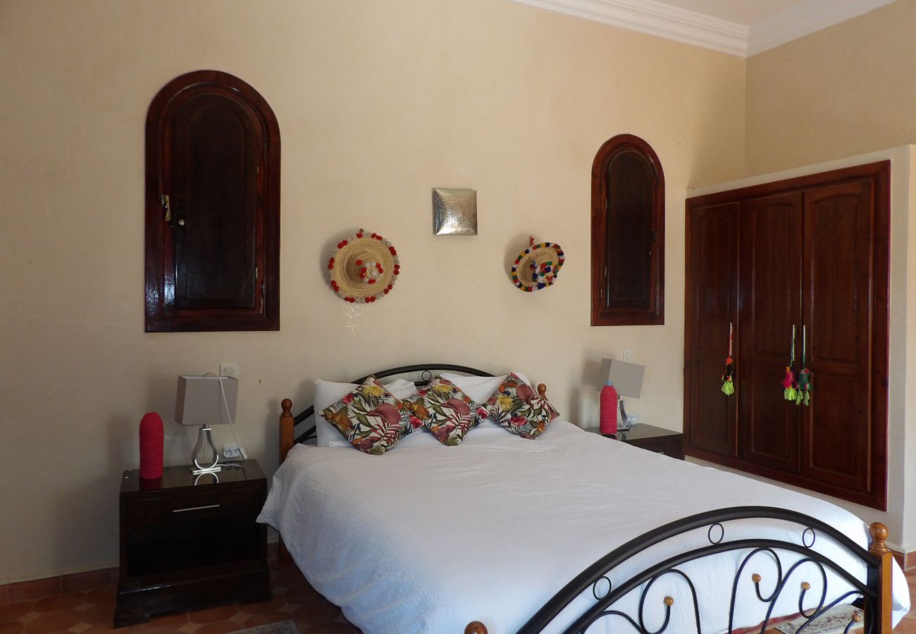 Chambres d'hôtes à Essaouira - Chambre Bouzama petit-déjeuner compris,  vue Piscine