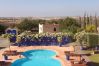 Chambres d'hôtes à Essaouira - Chambre Bouzama petit-déjeuner compris,  vue Piscine