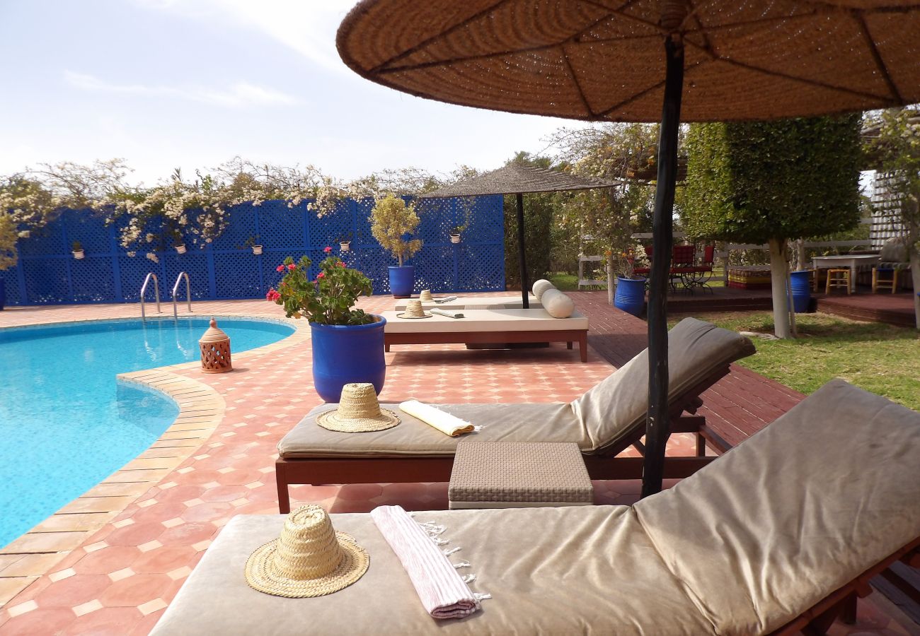 Chambres d'hôtes à Essaouira - Suite Gnaoua petit-déjeuner compris vue piscine