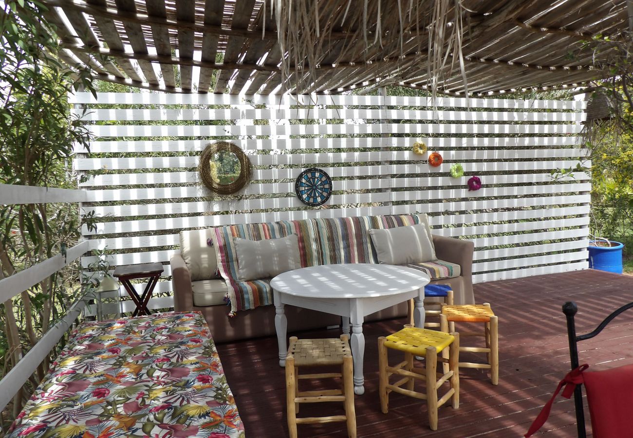 Chambres d'hôtes à Essaouira - Suite Gnaoua petit-déjeuner compris vue piscine