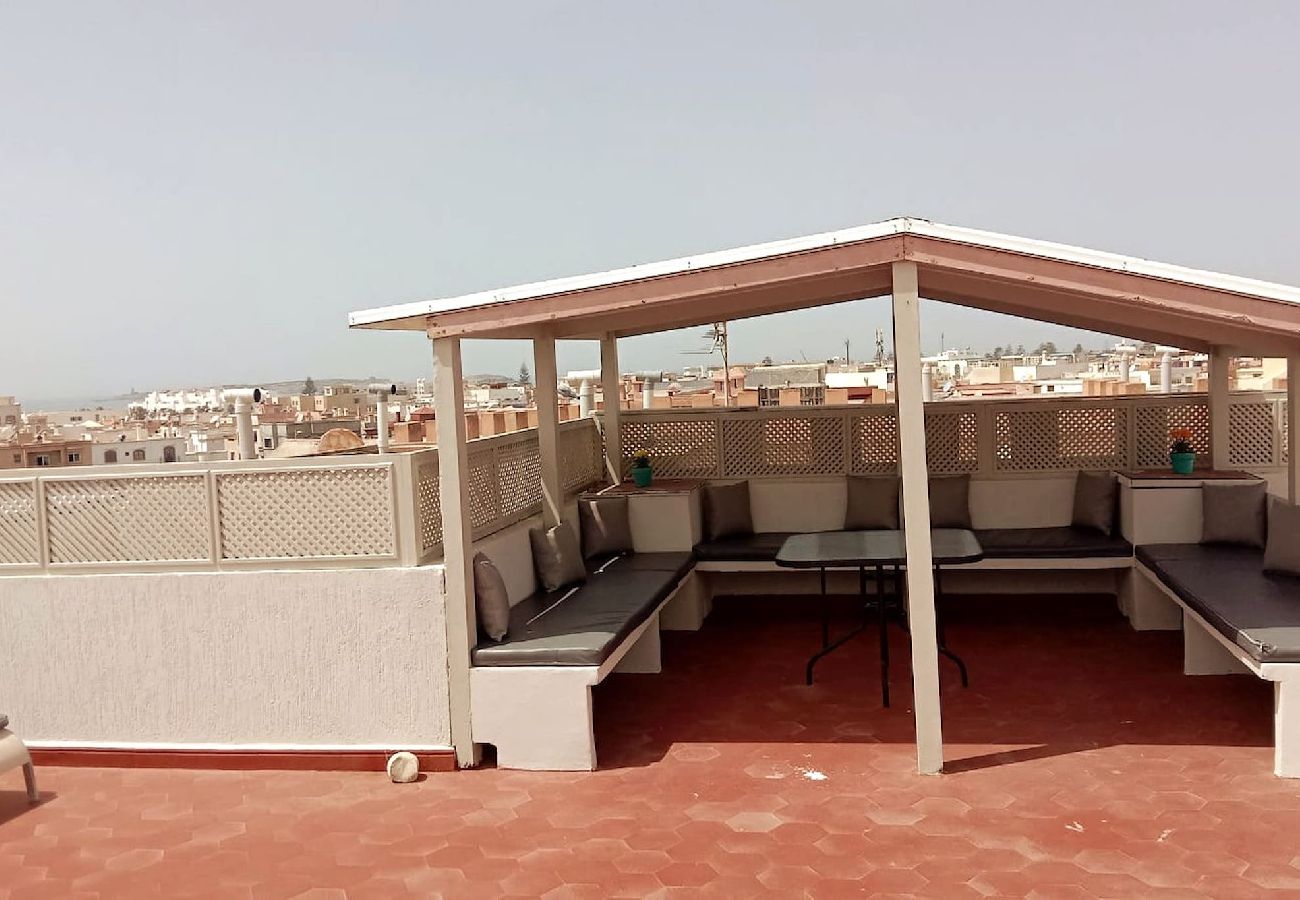 Appartement à Essaouira - Appartement terrasse vue Océan 2 chambres quartier calme