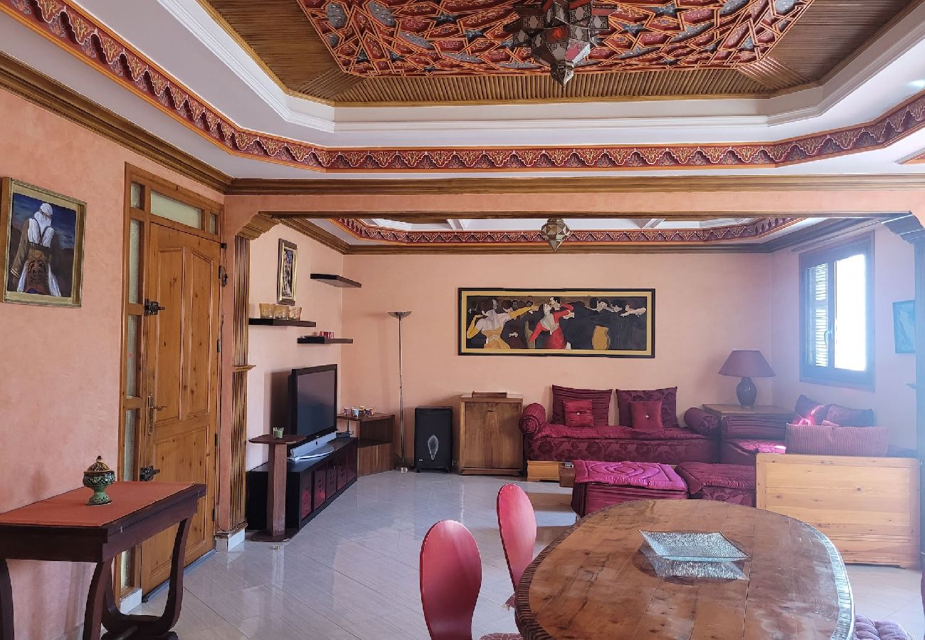Appartement à Essaouira - Appartement terrasse vue Océan 2 chambres quartier calme