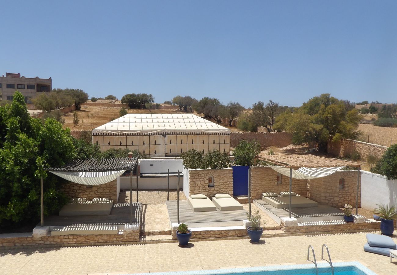 Villa à Essaouira - Villa climatisée avec piscine privée à 15 mn des plages