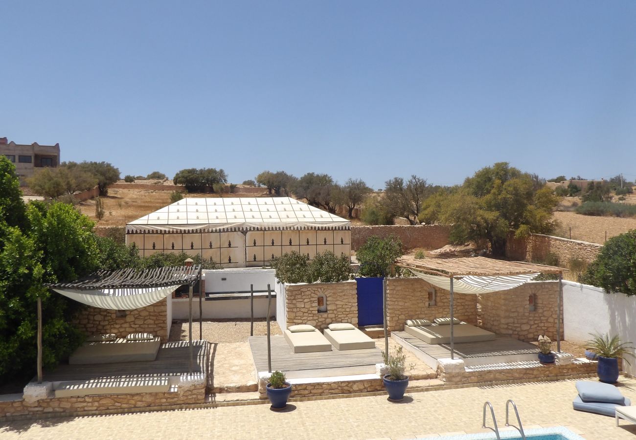 Villa à Essaouira - Villa climatisée avec piscine privée à 15 mn des plages