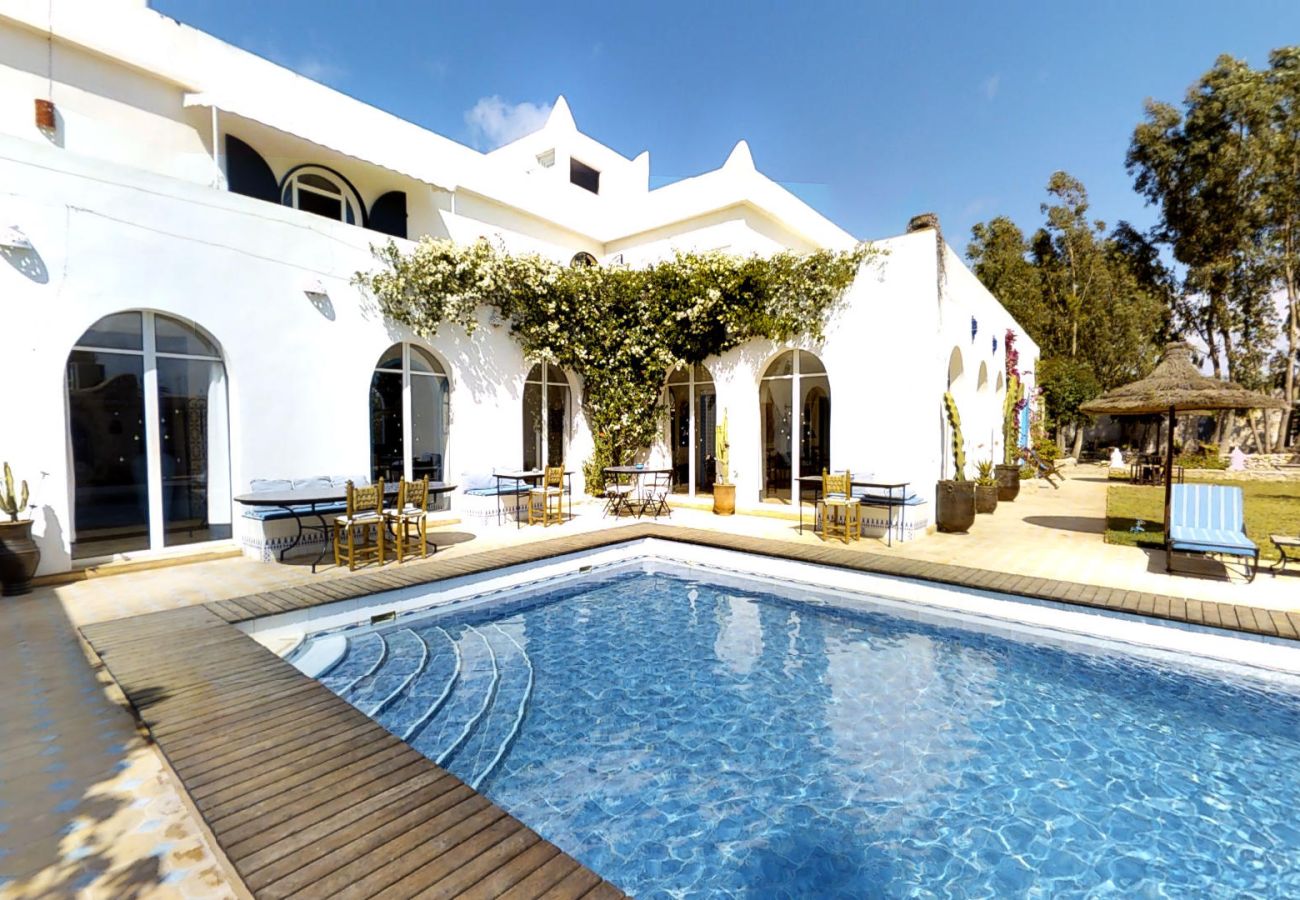 Maison à Essaouira - Grande Villa avec piscine chauffée et privée