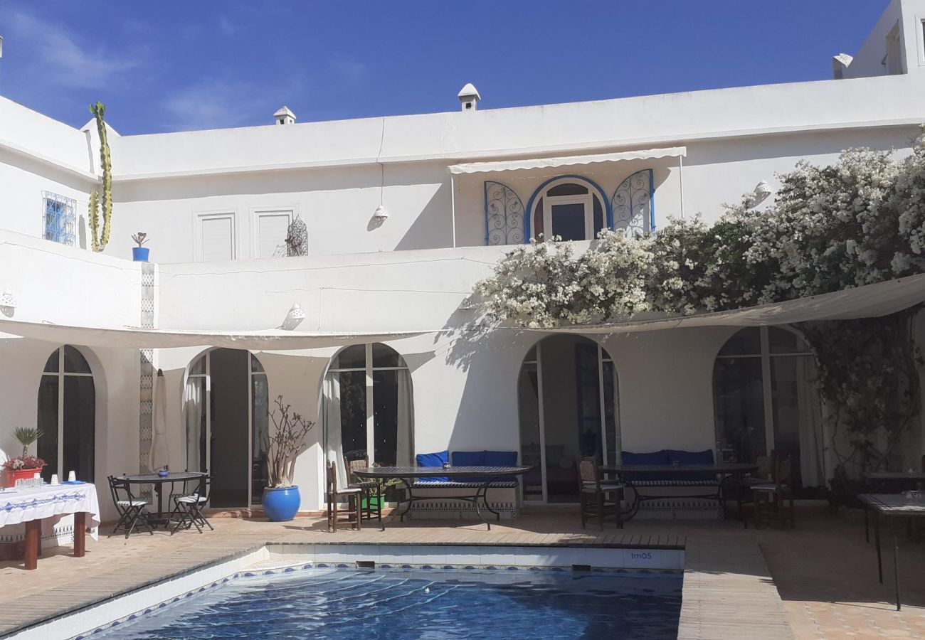 Maison à Essaouira - Grande Villa avec piscine chauffée et privée