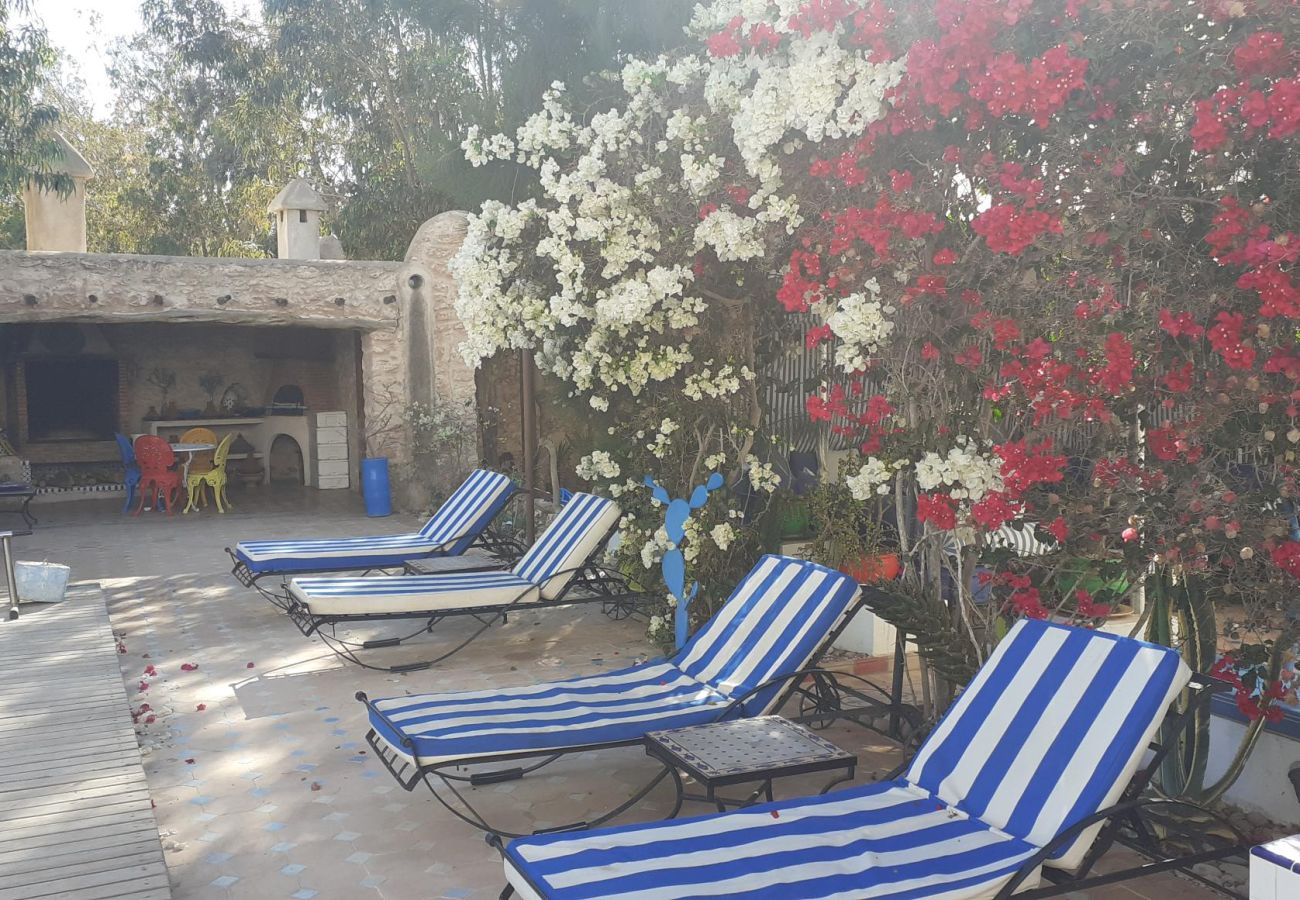 Maison à Essaouira - Grande Villa avec piscine chauffée et privée
