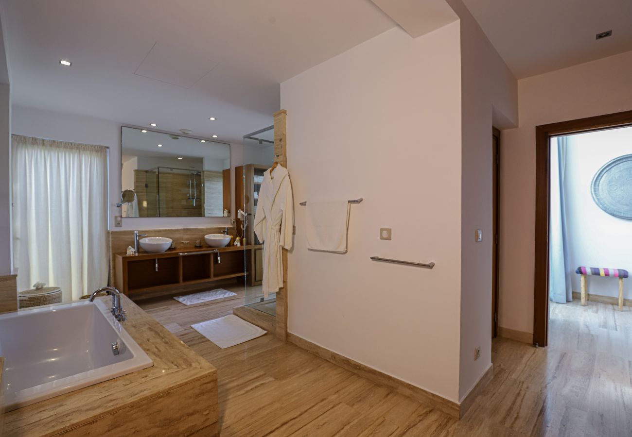 Villa à Essaouira - Villa Okavanga sur le golf, piscine chauffée