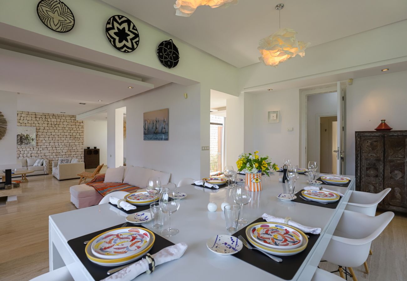 Villa à Essaouira - Villa Okavanga sur le golf, piscine chauffée