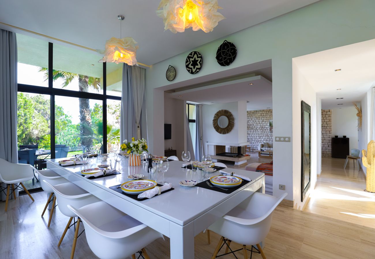 Villa à Essaouira - Villa Okavanga sur le golf, piscine chauffée