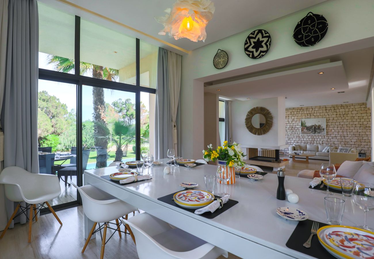 Villa à Essaouira - Villa Okavanga sur le golf, piscine chauffée